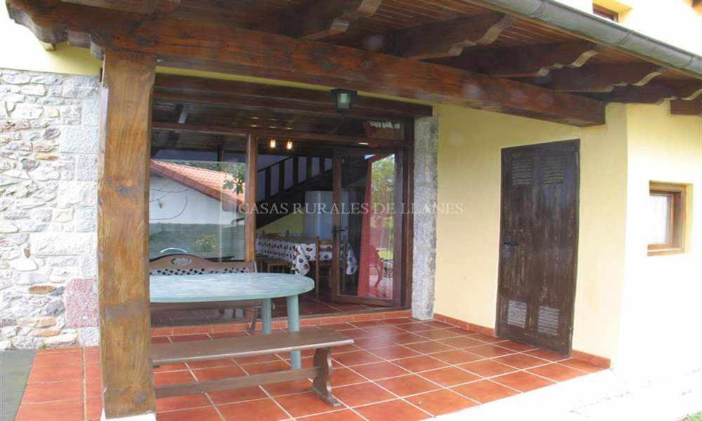 فيلا Casa La Aldea De Guadamia Llames de Pría المظهر الخارجي الصورة
