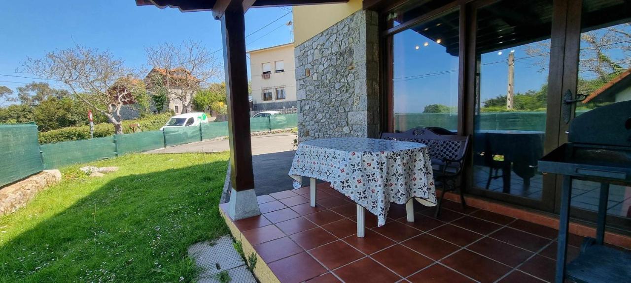 فيلا Casa La Aldea De Guadamia Llames de Pría المظهر الخارجي الصورة