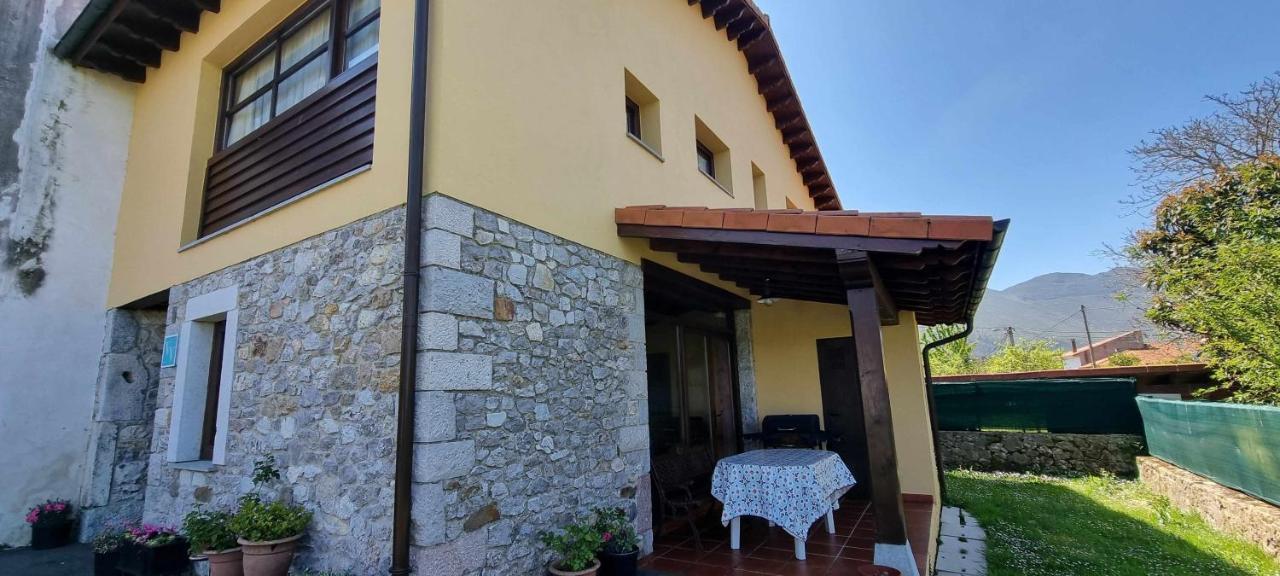 فيلا Casa La Aldea De Guadamia Llames de Pría المظهر الخارجي الصورة