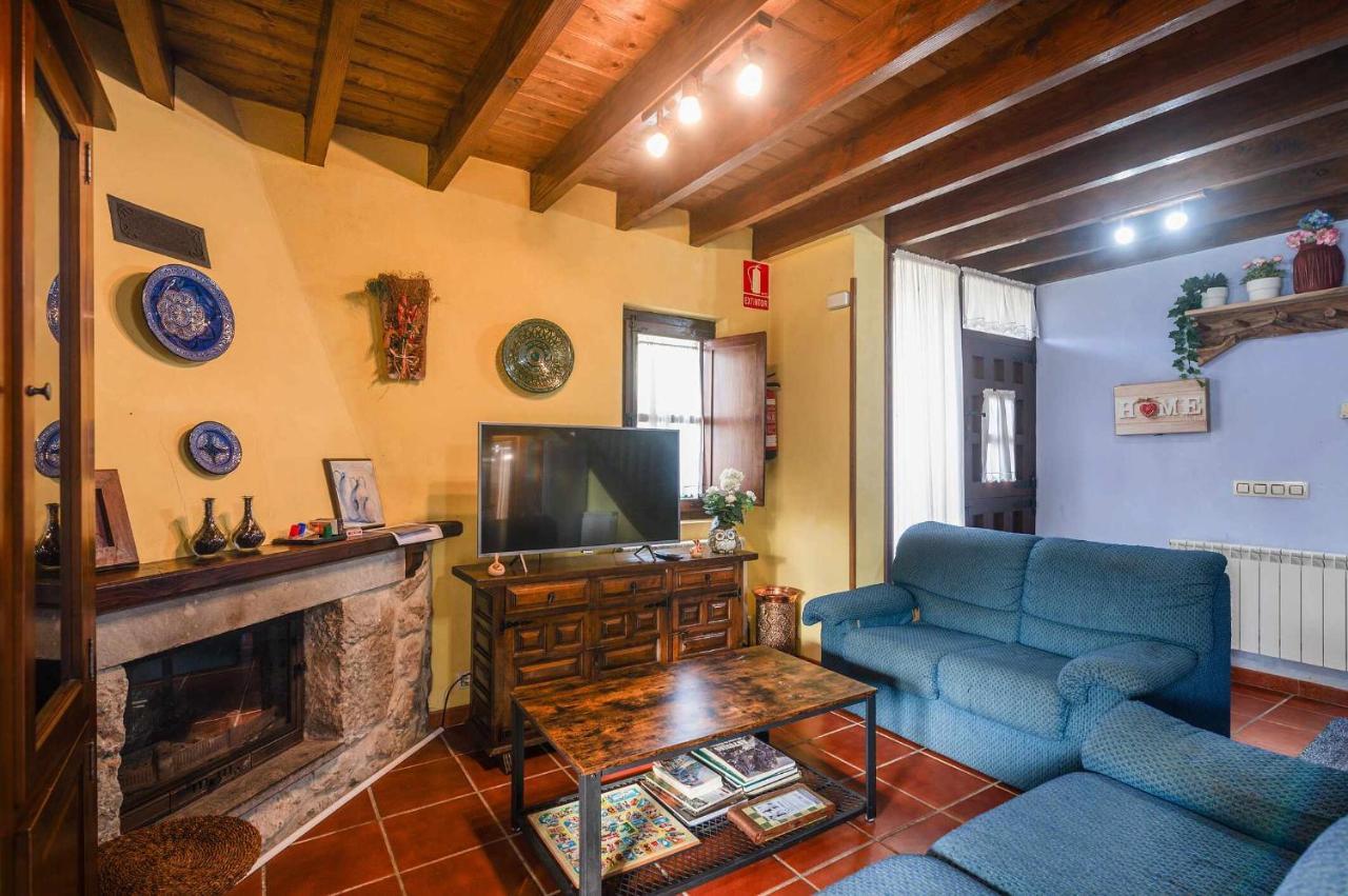 فيلا Casa La Aldea De Guadamia Llames de Pría المظهر الخارجي الصورة