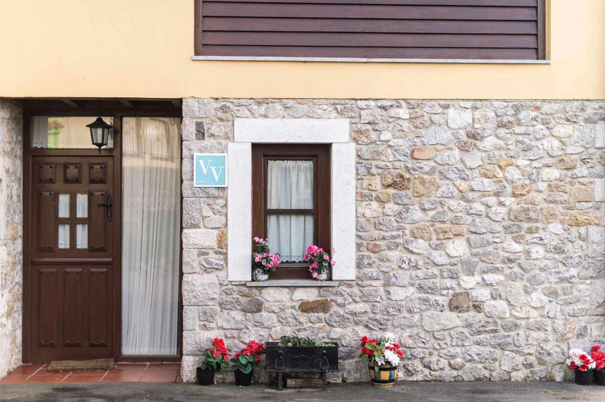 فيلا Casa La Aldea De Guadamia Llames de Pría المظهر الخارجي الصورة